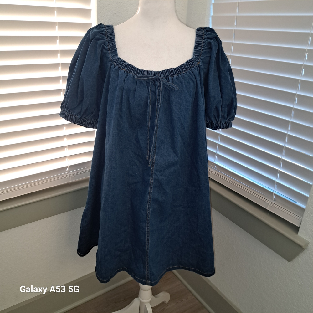 Denim Blue Women's Blouse